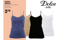 dames singlet