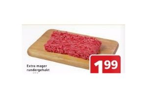 extra mager rundergehakt