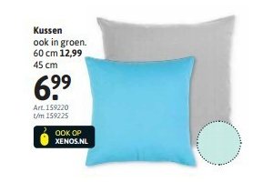 kussen ook in groen 60 cm eur12 99 en 45 cm eur6 99