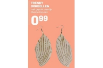 trendy oorbellen