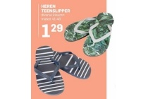 heren teenslippers