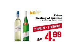 erben riesling of spaetlase