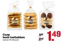 coop koek toefzakken nu maar eur1 49