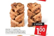 proef t verschil pecannotenbroodjes