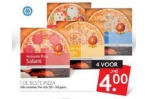 de beste pizza 4 voor eur4 00