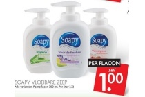 soapy vloeibare zeep per flacon eur1 00