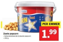 zoete popcorn