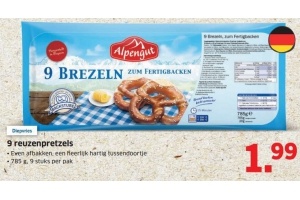 9 reuzenpretzels