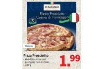 pizza prosciutto