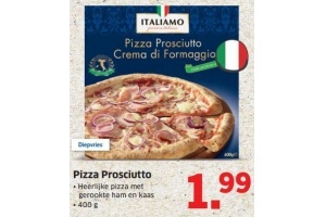 pizza prosciutto