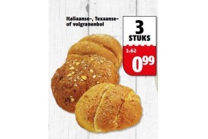 italiaanse texaanse of volgranenbol