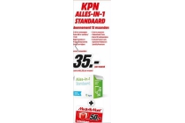 kpn alles in 1 standaard