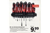 bit en schroevendraaierset