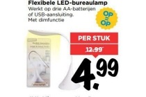 flexibele led bureaulamp