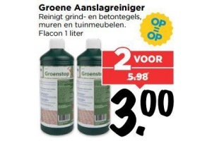 groene aanslagreiniger