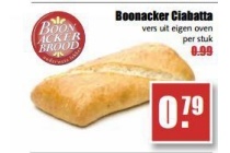 boonacker ciabatta