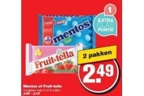 mentos of fruit tella