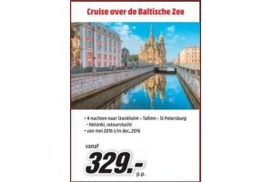 cruise over de baltische zee