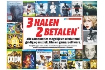 3 halen 2 betalen