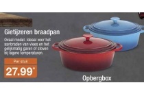 gietijzeren braadpan