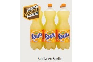 fanta en sprite grootvoordeelverpakkingen