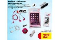 kruidvat talefoon en tabletaccessoire