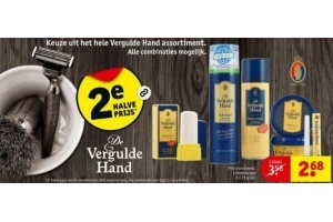 het hele vergulde hand assortiment