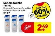 sanex douche