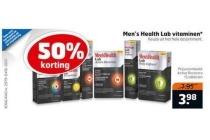 men s health lab vitaminen