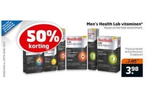 men s health lab vitaminen