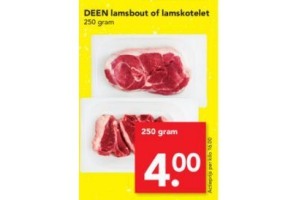 deen lamsbout of lamskotelet