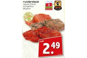 rundersteak naturel french of argentina
