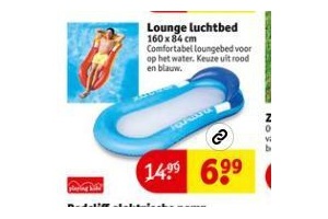 Dapperheid fundament lassen Lounge luchtbed voor €6,99 - Beste.nl