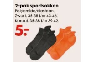 2 pak sportsokken