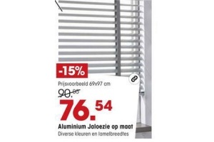 aluminium jaloezie op maat