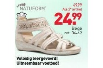 natuform dames sandalen