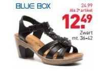 blue box dames sandalen