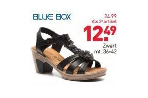 blue box dames sandalen