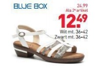 blue box dames sandalen