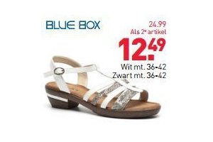 blue box dames sandalen