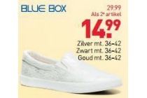 blue box dames schoenen