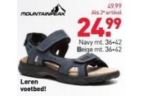 mountain peak dames sandalen