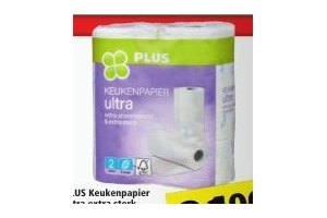 plus keukenpapier ultra extra sterk 3 laags