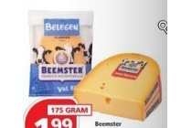 beemster kaas stukken of plakken