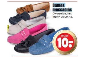 dames moccasins