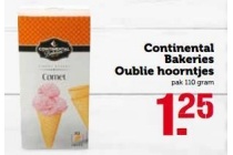 continental bakeries oublie hoorntjes