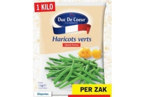 haricots verts