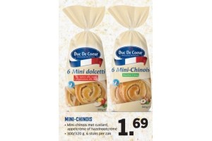 Duc De Coeur mini-chinois per €1,69 voor zak
