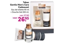 tabac gentle men s care cadeauset