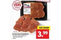 varkenshaasmedaillons